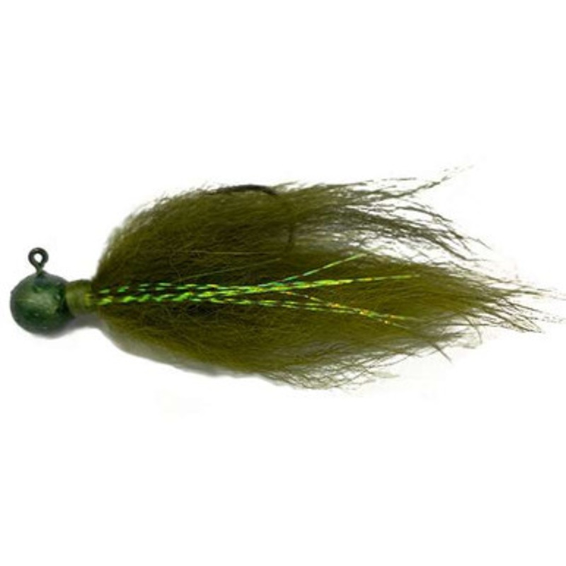 Rabid Baits Hair Jig – 1/8oz – Olive