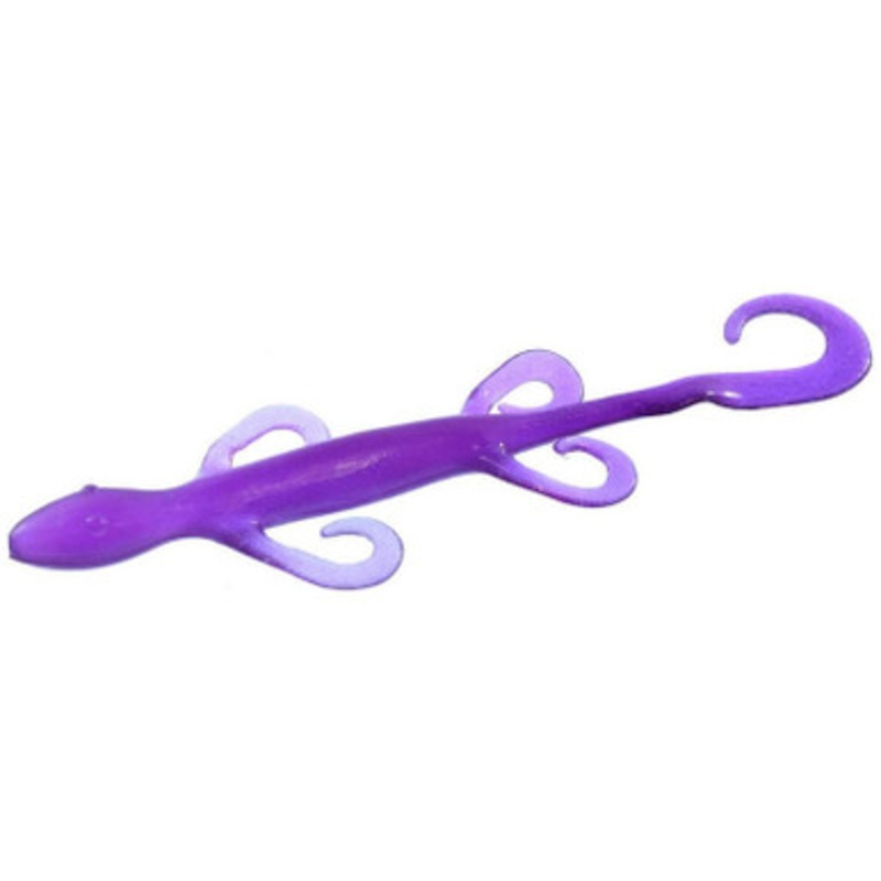 Zoom Lizard Bait – 6in – Old Purple
