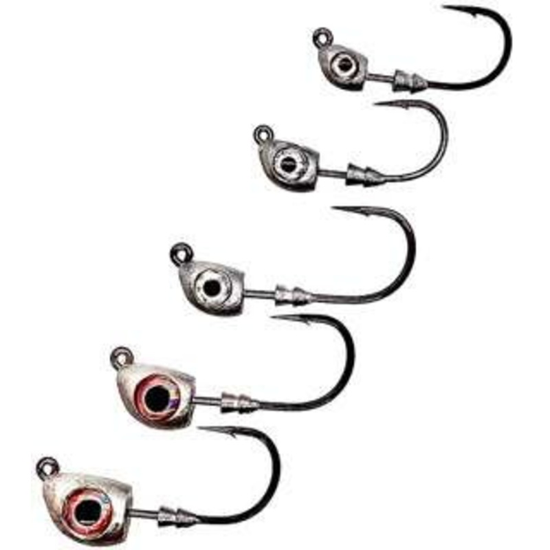 JoeBaggs Elite Series Backbay Jigheads – Unpainted – 1/4oz
