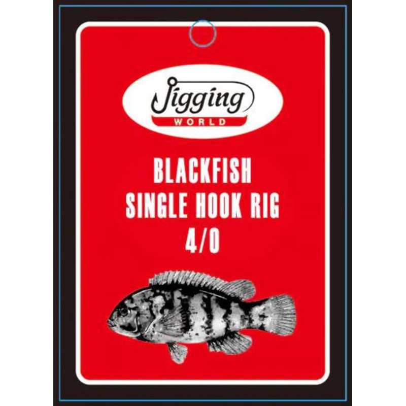 Jigging World Blackfish Single Hook Rig – 4/0
