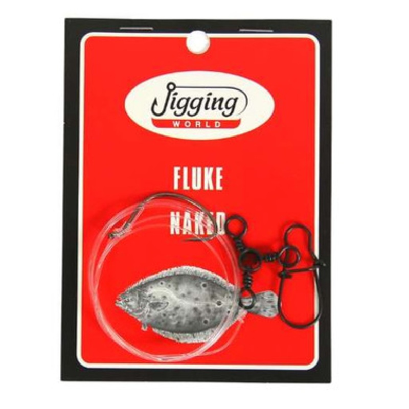 Jigging World Fluke Rig – Naked – 3/0