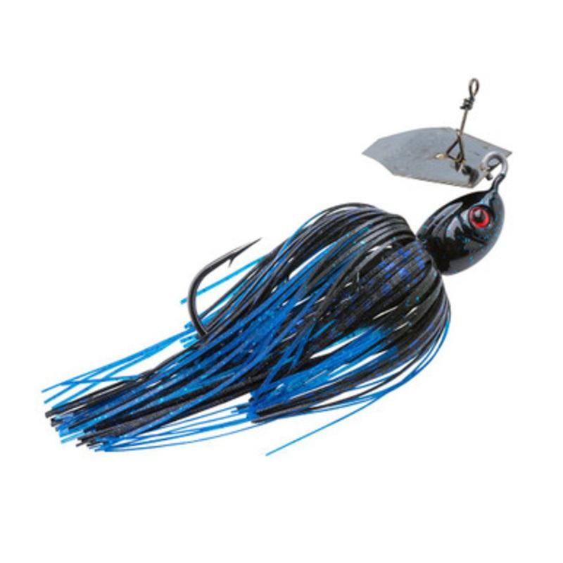 Z-Man Project Z Chatterbait Lure – 3/8oz – Black/Blue
