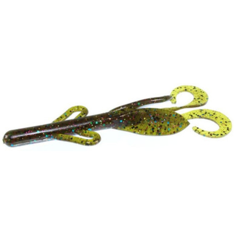 Zoom Baby Brush Hog Bait – 4in – Tilapia Magic
