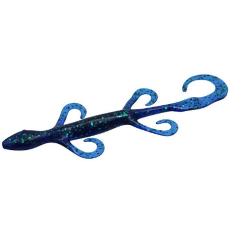 Zoom Lizard Bait – 6in – Emerald Blue