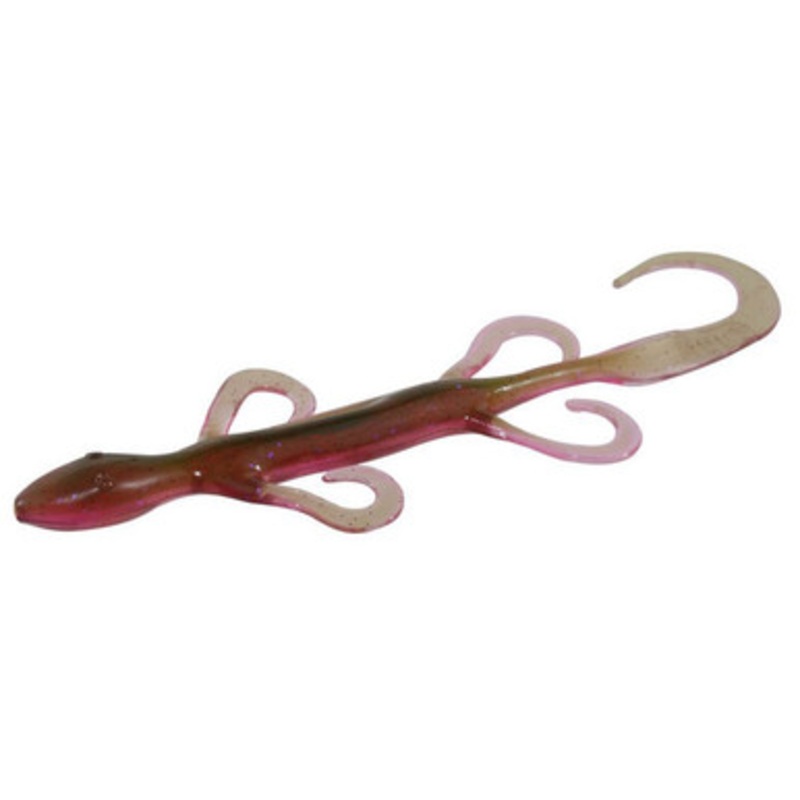 Zoom Lizard Bait – 6in – Raspberry Shad