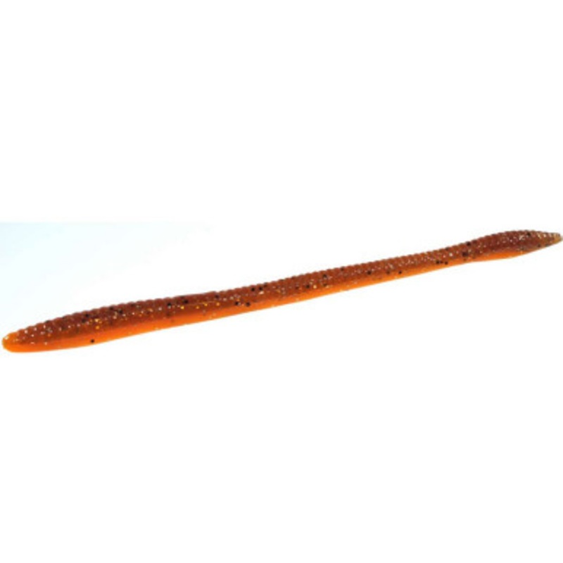 Zoom Trick Worm – 6-1/4in – Pumpkin Spice