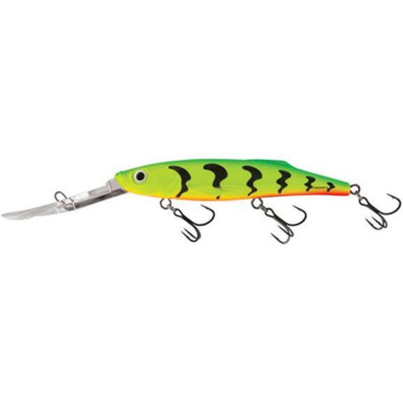 Salmo Freediver 12 Super Deep Runner Crankbait – Green Tiger