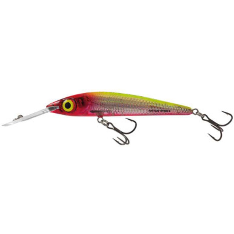 Salmo Rattlin’ Sting 9 Deep Runner Jerkbait – Holographic Clown