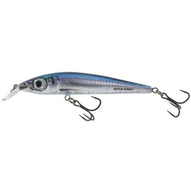 Salmo Rattlin’ Sting 9 Suspending Jerkbait – Holographic Blue