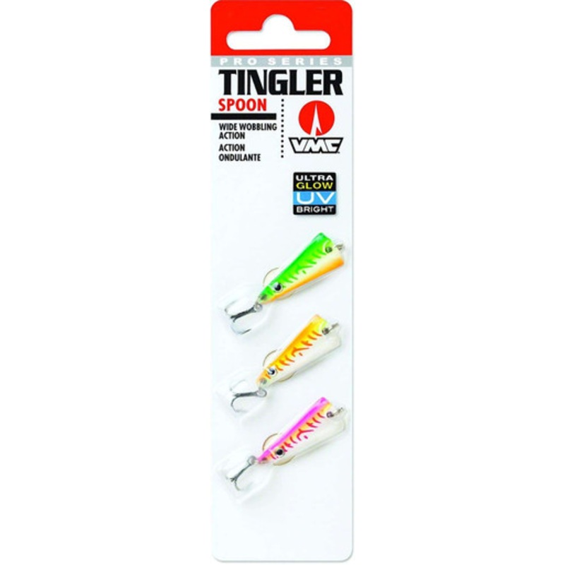 VMC Tingler Spoon Kit – 1/8oz – Glow UV