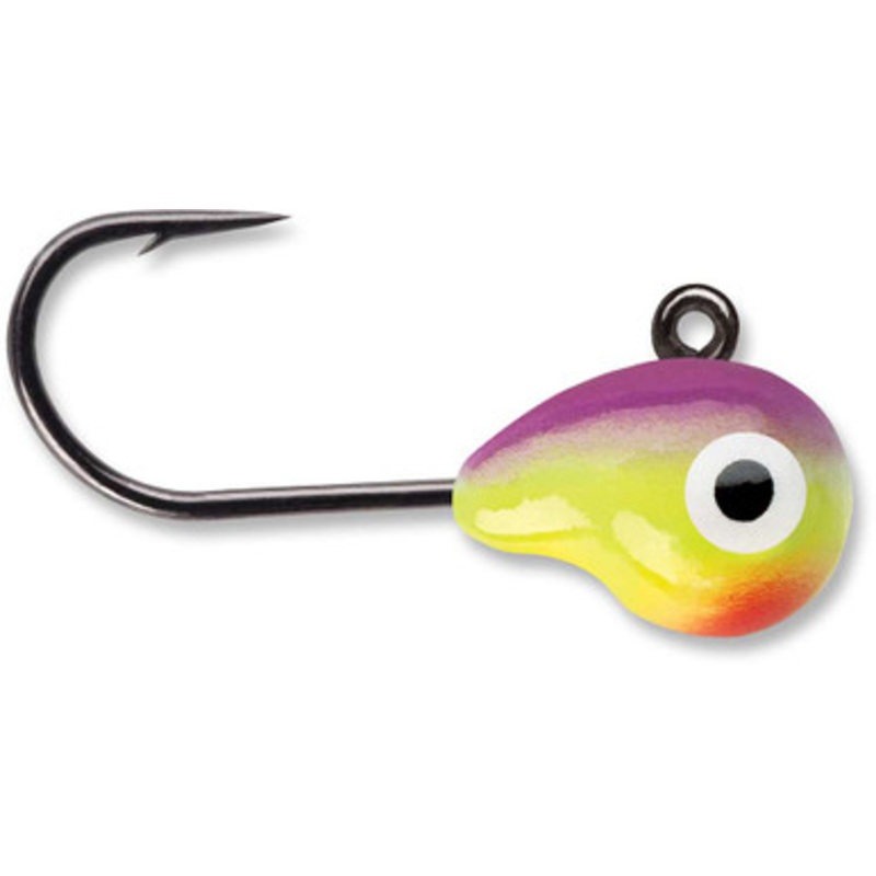 VMC Tungsten Tubby Jig – 1/16oz – Glow Purpledescent