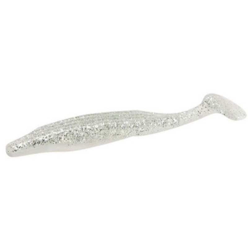 Zoom Swimmin Super Fluke – 5in – White Ice