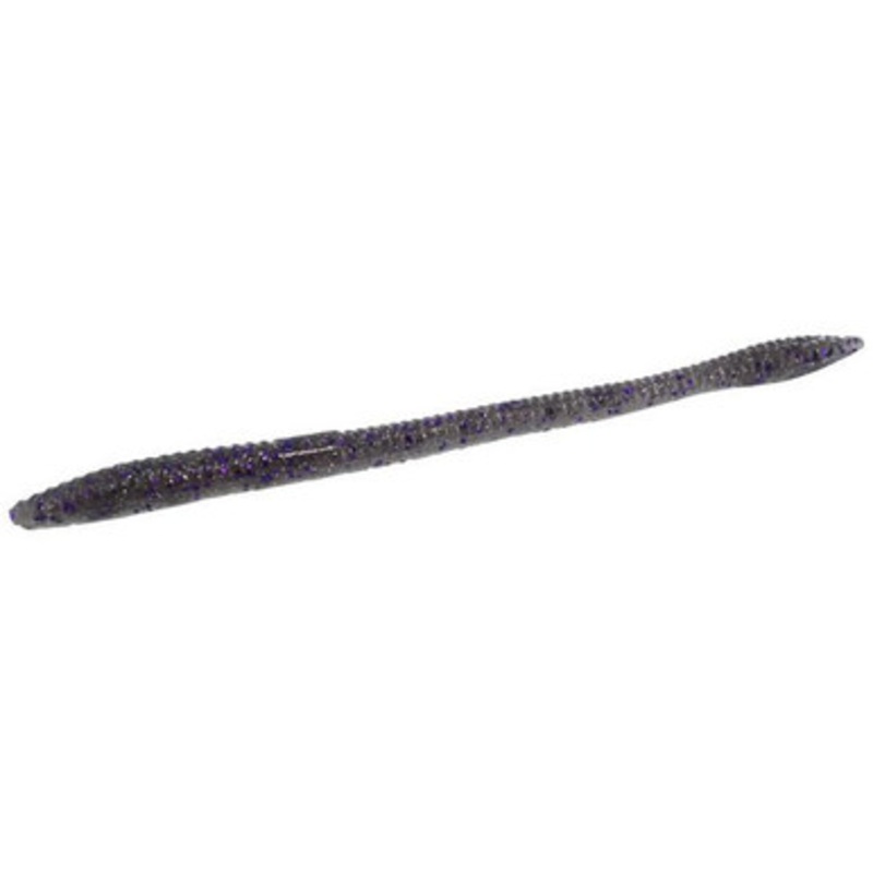 Zoom Trick Worm – 6-1/4in – Smokin Purple