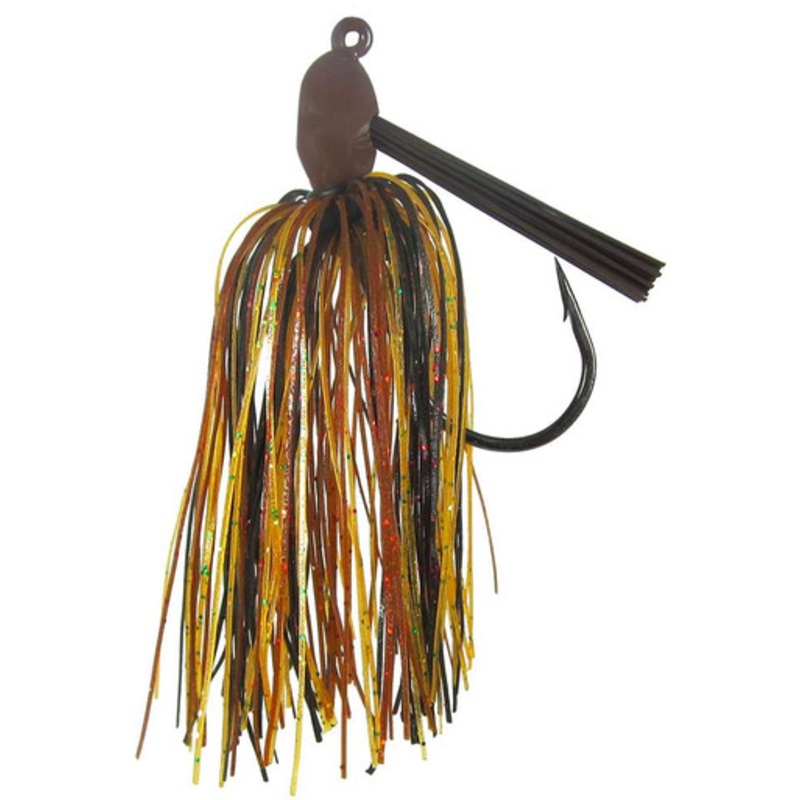 Outkast Tackle Stealth Feider Jig – 1/2oz – Brown Amber