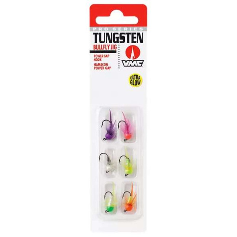 VMC Tungsten Bullfly Jig Kit – 1/32oz