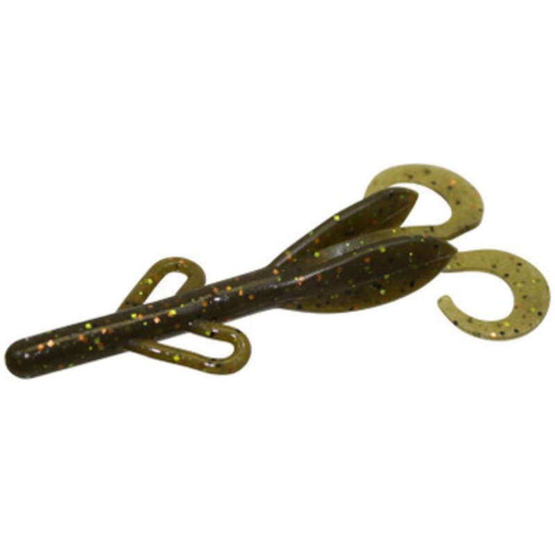 Zoom Baby Brush Hog Bait – 4in – Yabby Mudbug