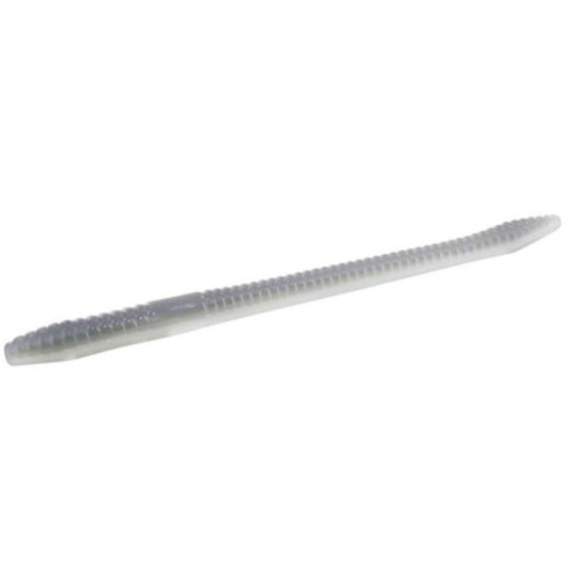 Zoom Finesse Worm Bait 4-1/2in Pro Blue Red Pearl