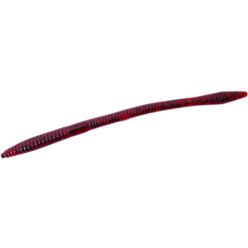 Zoom Trick Worm – 6-1/4in – Cherry Seed