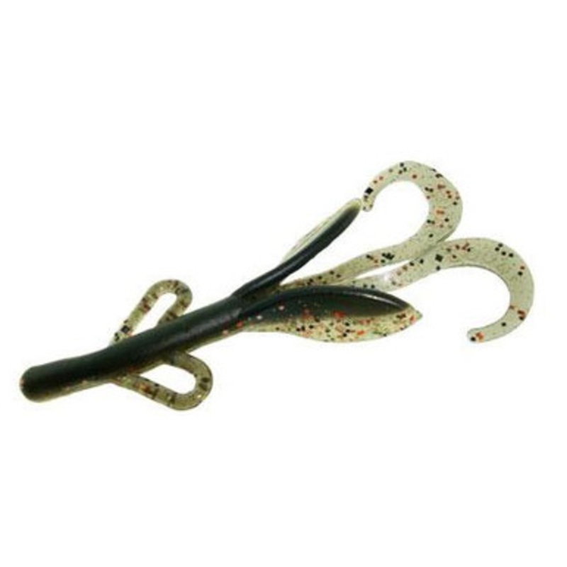 Zoom Baby Brush Hog Bait – 4in – Goldfish