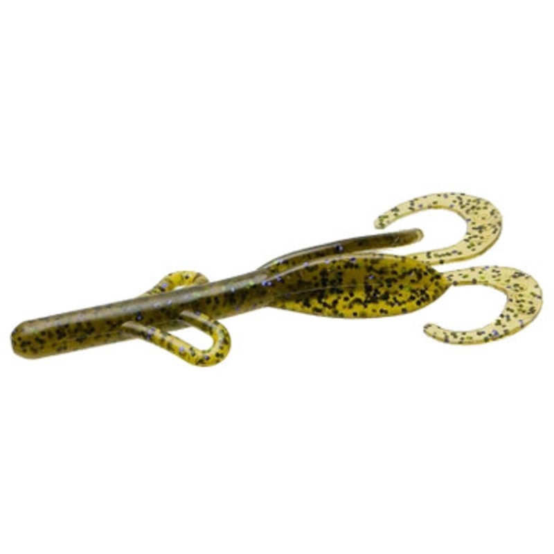 Zoom Baby Brush Hog Bait 4in Watermelon Candy