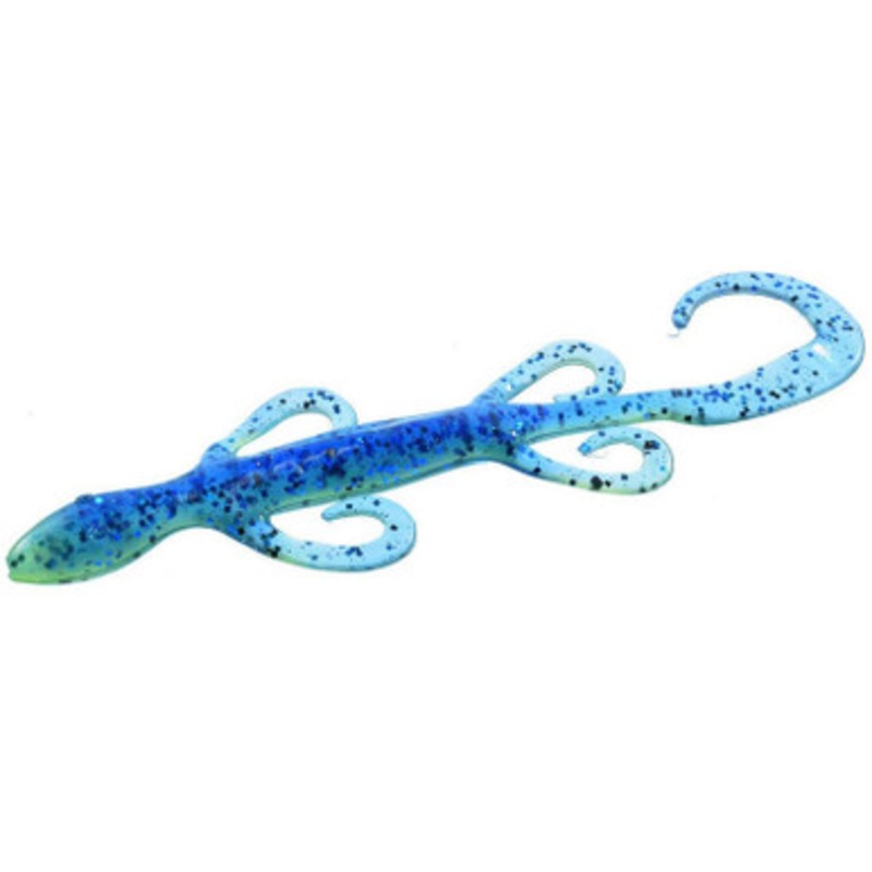Zoom Lizard Bait – 6in – Sapphire Melon