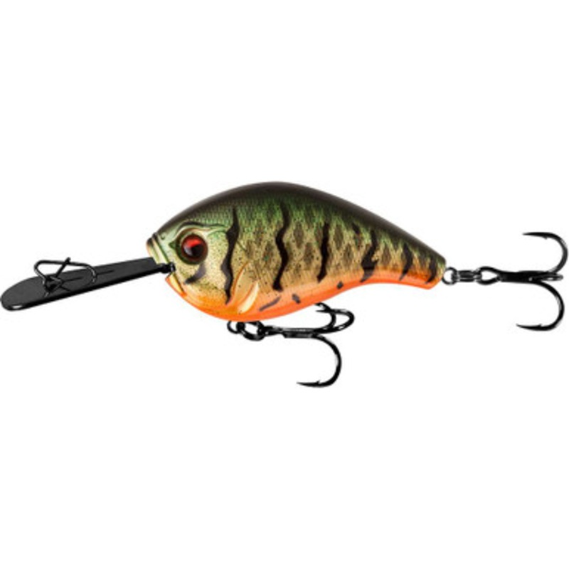13 Fishing Jabber Jaw Deep Hybrid Squarebill Crankbait – Green Craw