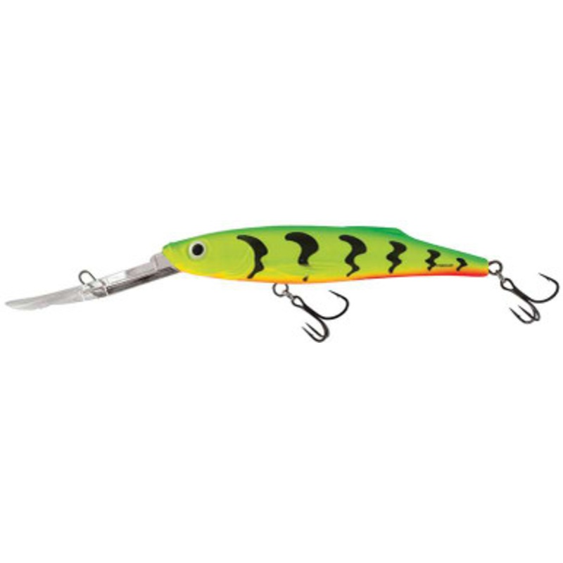 Salmo Freediver 7 Super Deep Runner Crankbait – Green Tiger