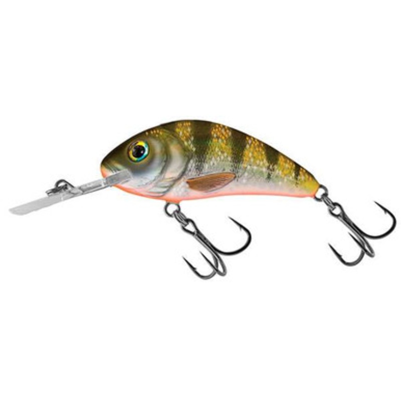 Salmo Rattlin’ Hornet 5.5 Floating Crankbait – Yellow Holo Perch