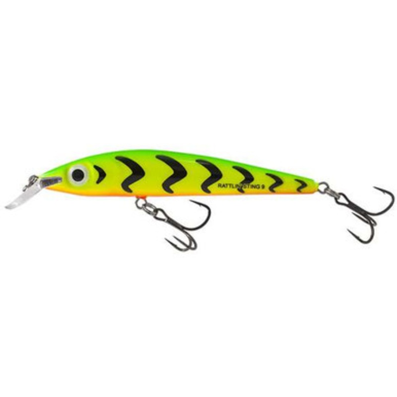 Salmo Rattlin’ Sting 9 Suspending Jerkbait – Green Tiger