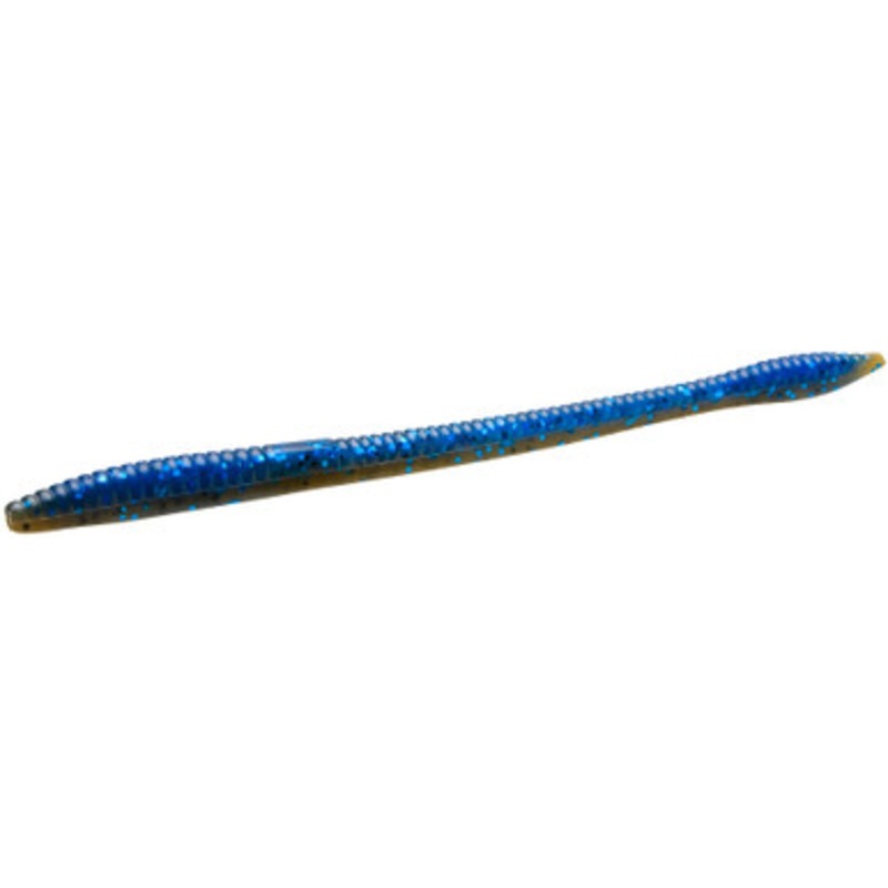 Zoom Trick Worm – 6-1/4in – Okeechobee Craw