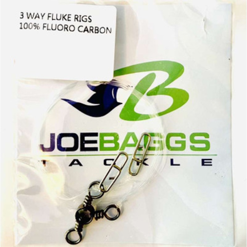 JoeBaggs 3-Way Fluke Jig Rig – 30lb