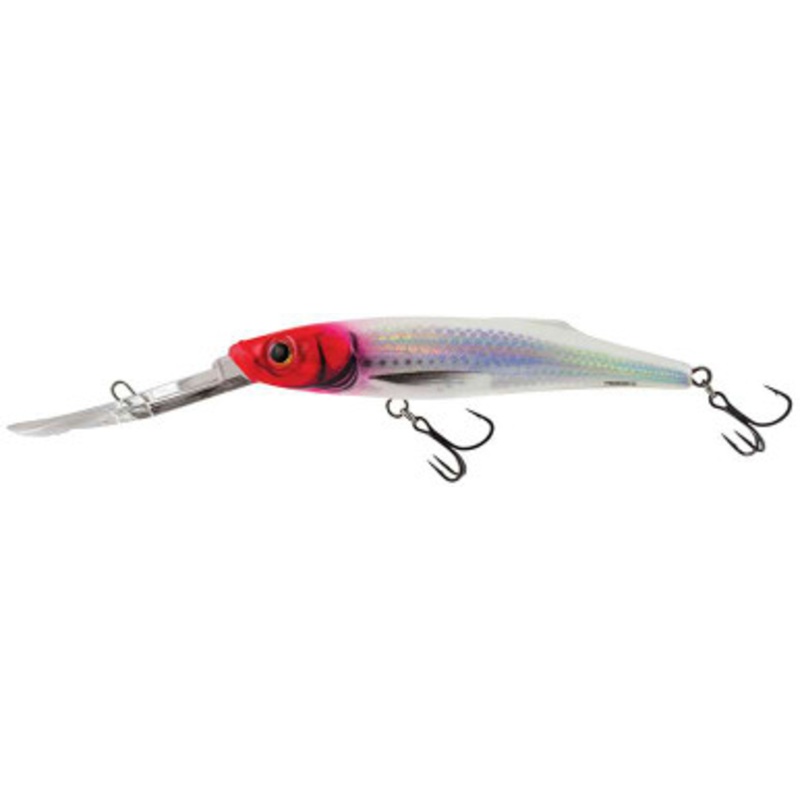 Salmo Freediver 7 Super Deep Runner Crankbait – Holographic Red Head