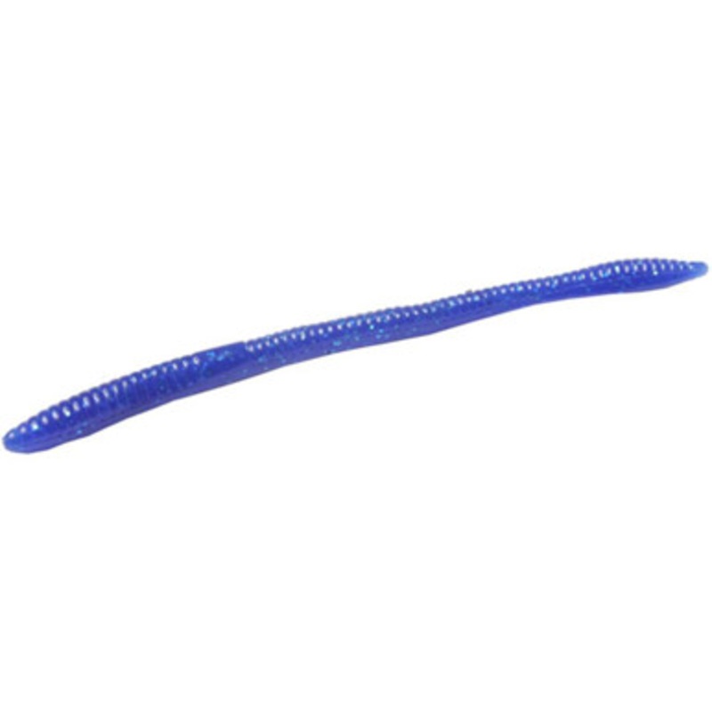 Zoom Trick Worm – 6-1/4in – Sapphire Blue