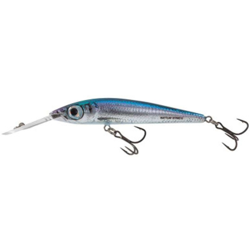 Salmo Rattlin’ Sting 9 Deep Runner Jerkbait – Holographic Blue