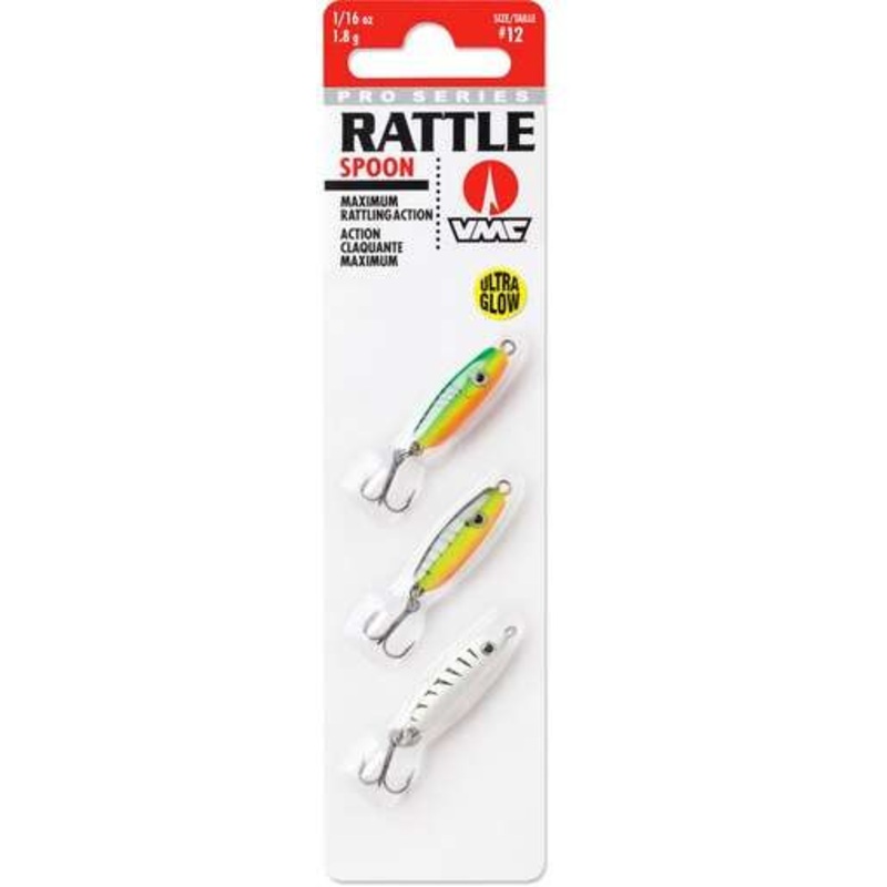 VMC Rattle Spoon Kit – 1/16oz – Glow