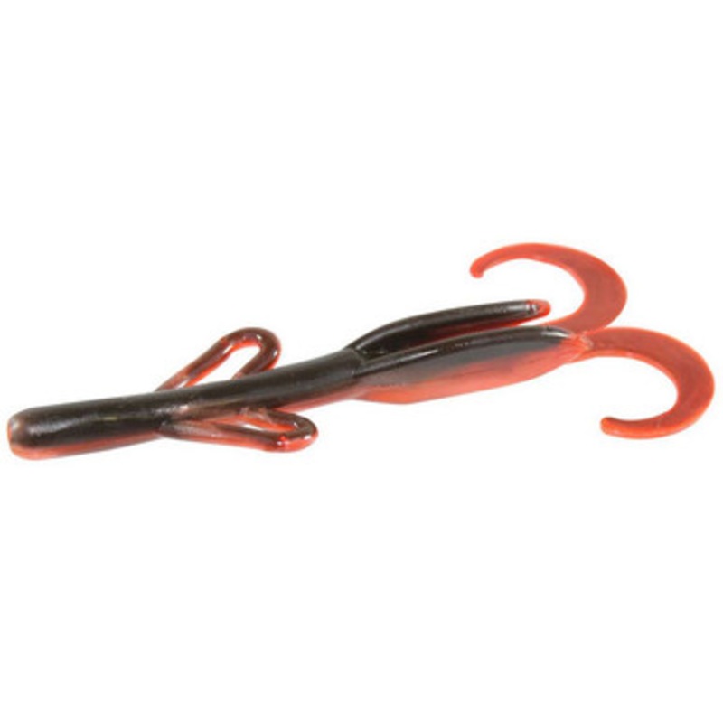 Zoom Baby Brush Hog Bait – 4in – Crawdad