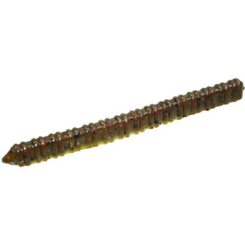 Zoom Centipede Bait – Green Pumpkin Red