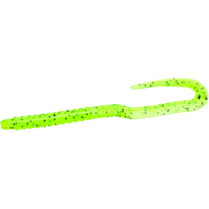 Zoom U-Tale Worm – Chartreuse Pepper