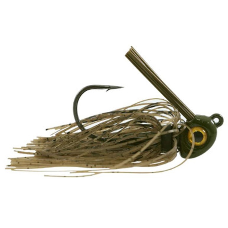 Missile Baits Ike’s Mini Swim Jig – 7/16oz – Green Pumpkin