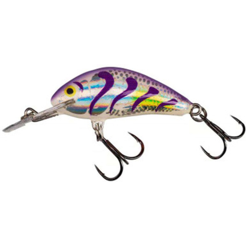 Salmo Hornet 5 Floating Crankbait – Holographic Purple Tiger