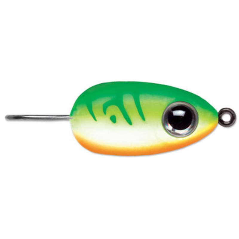 VMC Tear Drop Jig – 1/16oz – Glow Green Fire