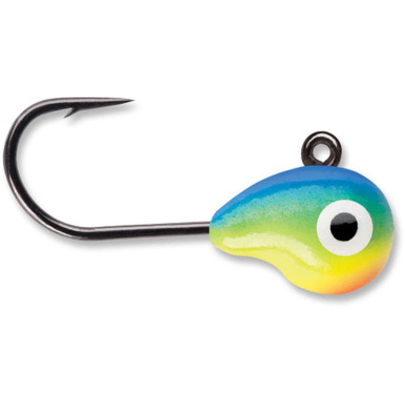 VMC Tungsten Tubby Jig – 1/16oz – Glow Parrot