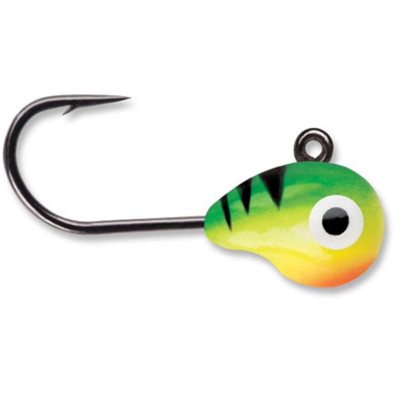 VMC Tungsten Tubby Jig – 1/32oz – Glow Fire Tiger