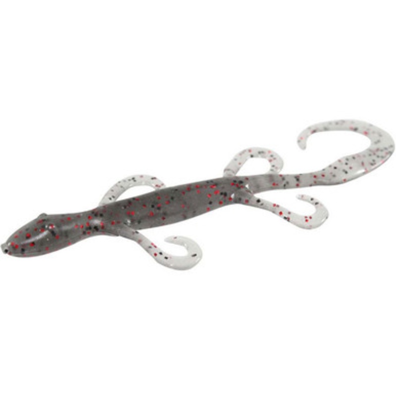 Zoom Lizard Bait – 6in – Smoke Red