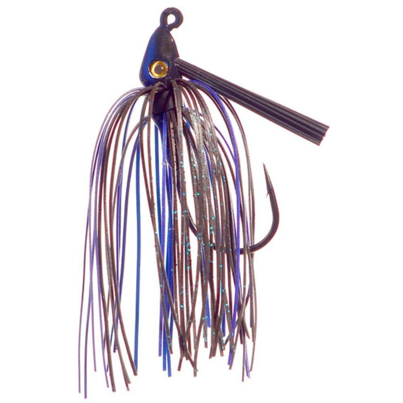 Outkast Tackle Pro Swim Jig – 1/4oz – Black/Blue