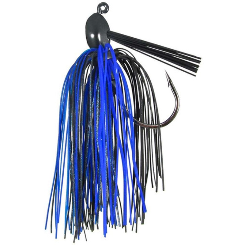 Outkast Tackle Stealth Feider Jig – 3/8oz – Black Sapphire