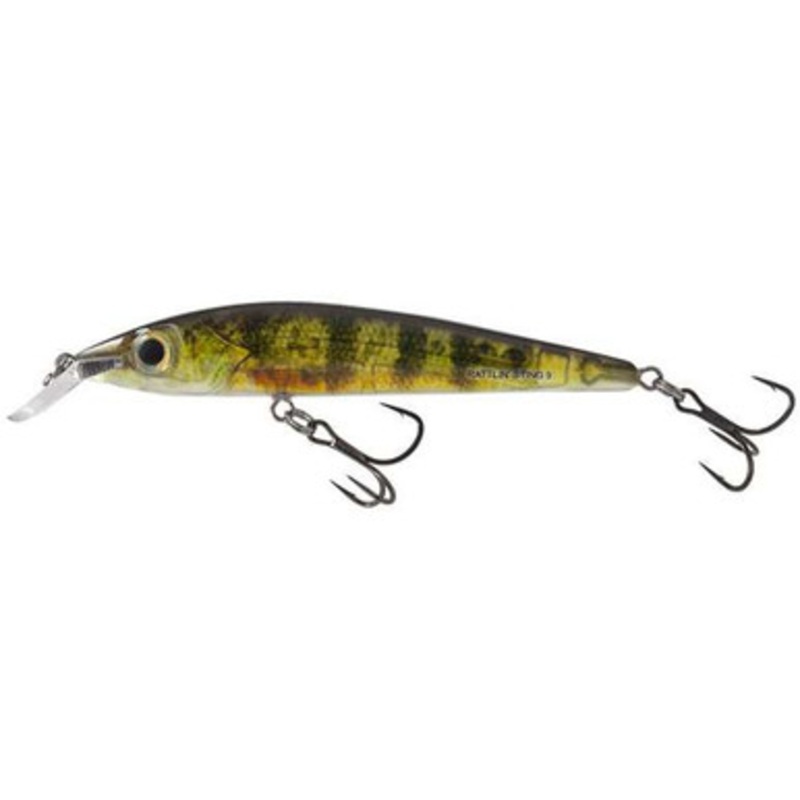 Salmo Rattlin’ Sting 9 Suspending Jerkbait – Real Yellow Perch