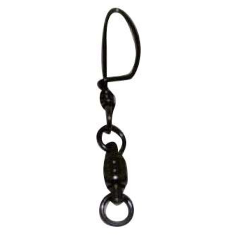 Tsunami Stainless Steel Ball Bearing Swivel Welded Ring & Snap – 4×4 (195lb) – 25pk