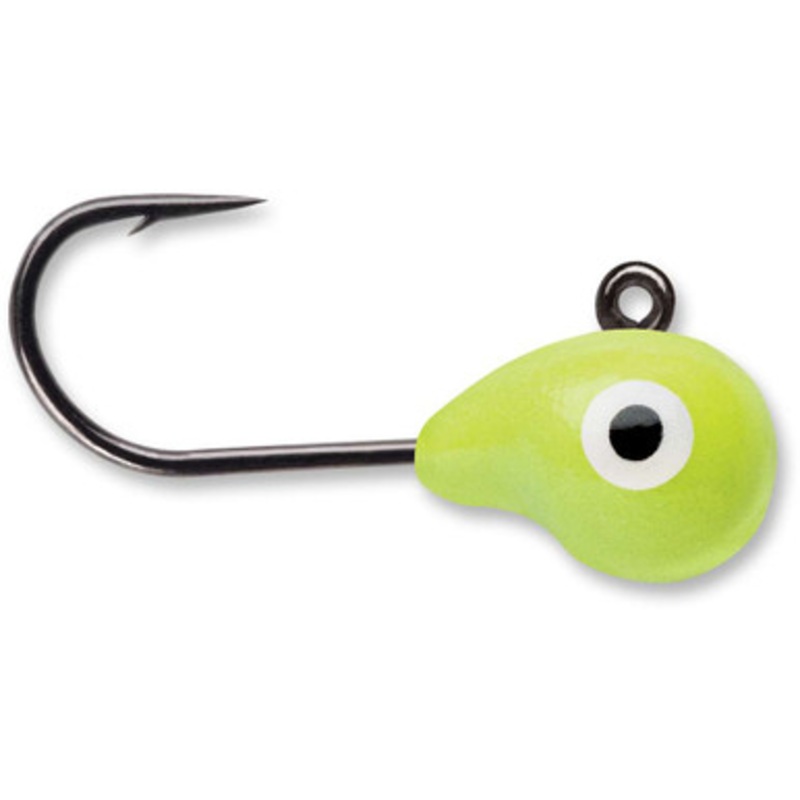 VMC Tungsten Tubby Jig – 1/64oz – Glow Chartreuse