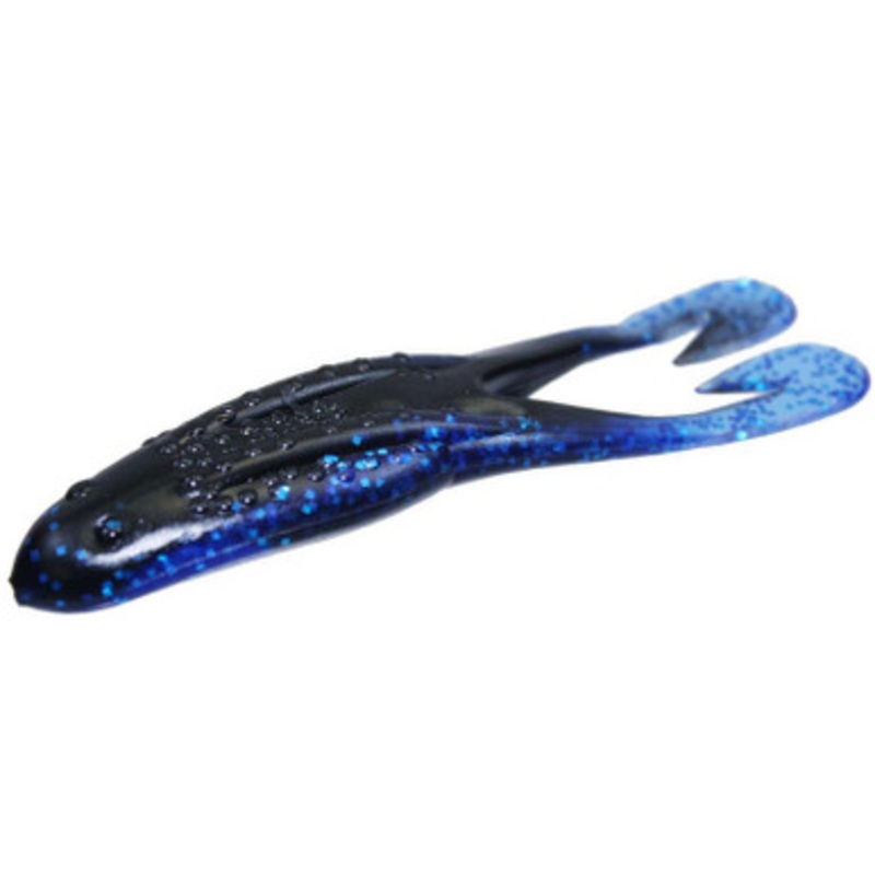 Zoom Horny Toad Bait – 4-1/4in – Black Sapphire